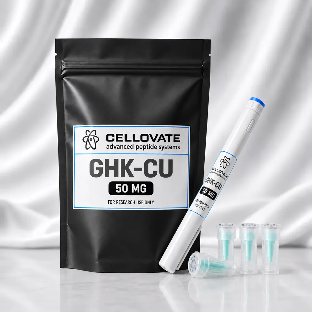 GHK-Cu 50mg pre-filled pen — Cellovate research peptide
