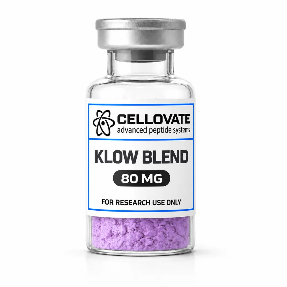 KLOW Blend 80mg vial — Cellovate research peptide