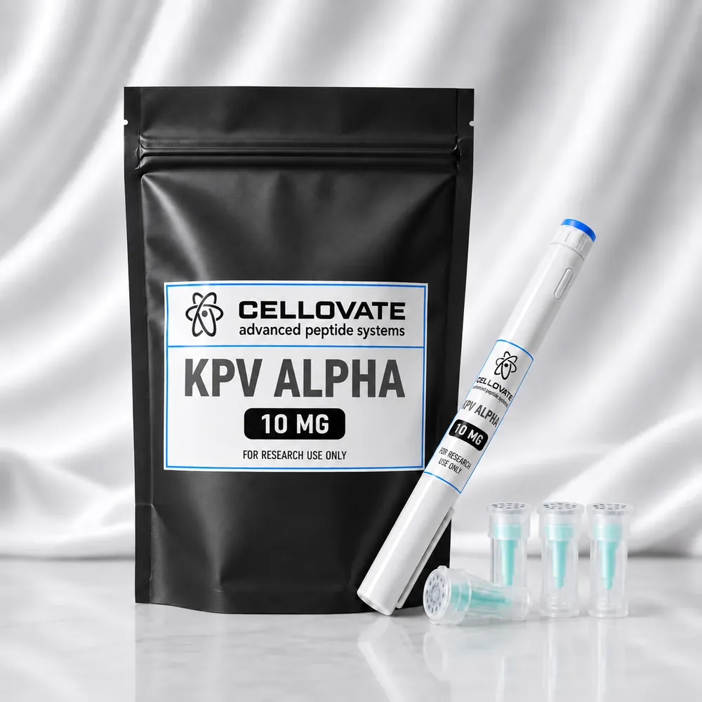 KPV Alpha 10mg pre-filled pen — Cellovate research peptide