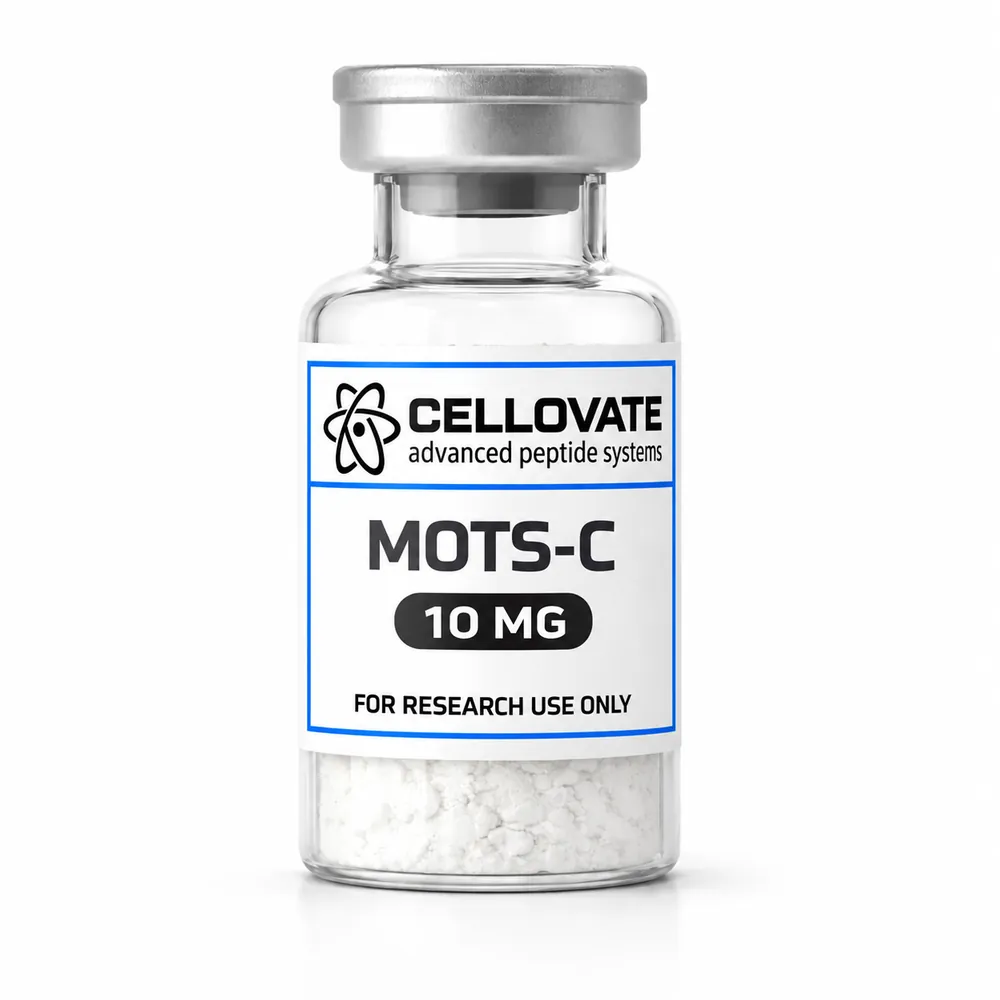MOTS-c 10mg vial — Cellovate research peptide