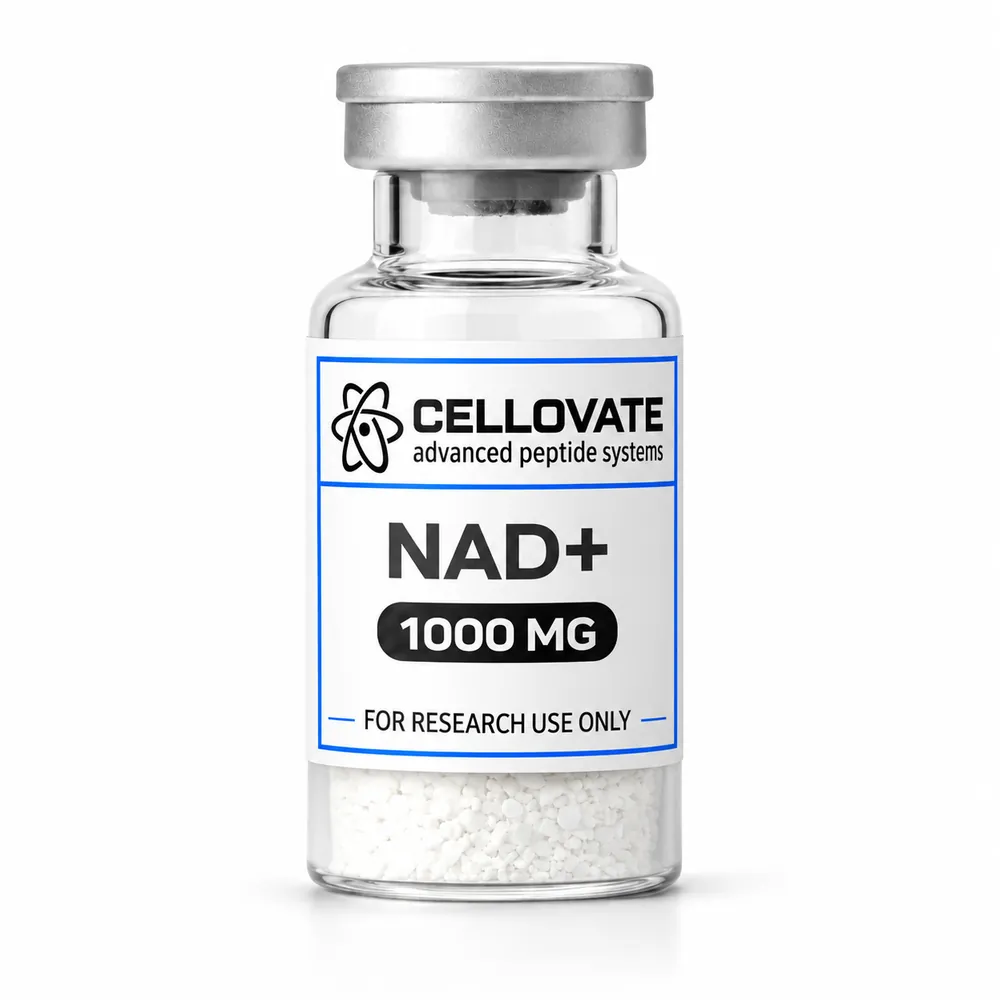 NAD+ 1000mg vial — Cellovate research peptide