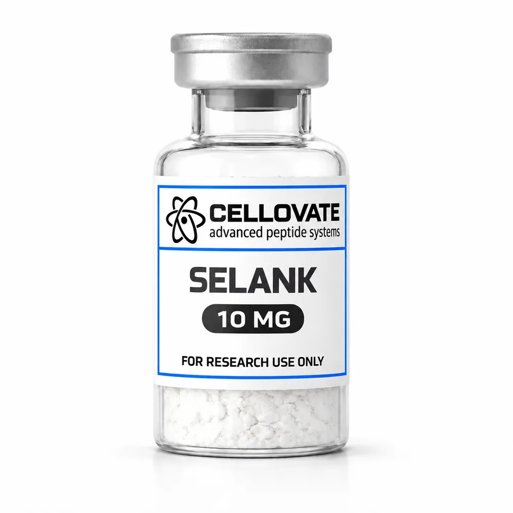 Selank 10mg vial — Cellovate research peptide