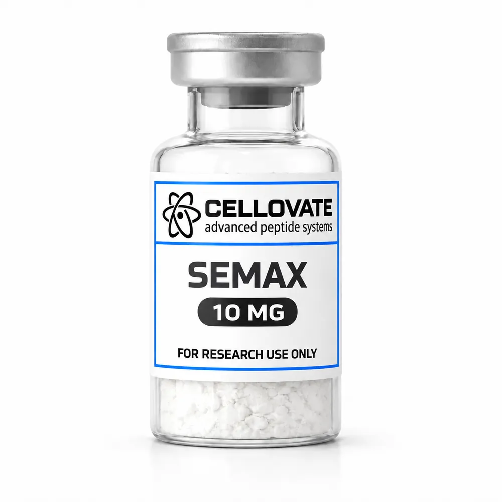 Semax 10mg vial — Cellovate research peptide