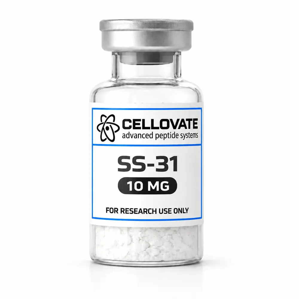 SS-31 10mg vial — Cellovate research peptide